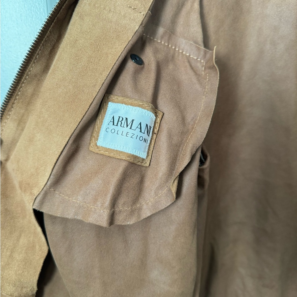 Armani Collezioni Suede Jacket/ Shirt Jacket - Picture 8 of 11